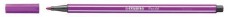 STABILO® Premium-Filzstift - Pen 68 - lila Faserschreiber lila ca. 1 mm Rundspitze