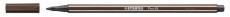 STABILO® Premium-Filzstift - Pen 68 - umbra Faserschreiber umbra ca. 1 mm Rundspitze