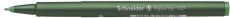 Schneider Faserschreiber Topwriter 147 - 0,6 mm, grün Cap-Off-Tinte - kann 2-3 Tage offen bleiben.