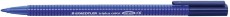 Staedtler® Fasermaler triplus® color 323 - ca. 1,0 mm, blau ergonomischer Dreikantschaft blau