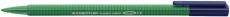Staedtler® Fasermaler triplus® color 323 - ca. 1,0 mm, grün ergonomischer Dreikantschaft grün