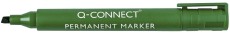 Q-Connect® Permanentmarker, ca. 2 - 5 mm, grün Marker, Keilspitze Permanentmarker grün Keilspitze