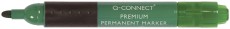 Q-Connect® Permanentmarker Premium - ca. 3 mm, grün Permanentmarker grün ca. 3 mm Rundspitze