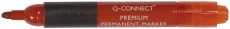 Q-Connect® Permanentmarker Premium - ca. 3 mm, rot Permanentmarker rot ca. 3 mm Rundspitze