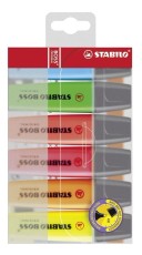 STABILO® Textmarker - BOSS ORIGINAL - 6er Pack - mit 6 verschiedenen Farben Textmarker 2 + 5 mm