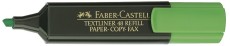 Faber-Castell Textmarker TL 48 REFILL - nachfüllbar, grün Textmarker grün 1, 2 und 5 mm