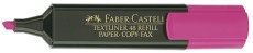 Faber-Castell Textmarker TL 48 REFILL - nachfüllbar, rosa Textmarker rosa 1, 2 und 5 mm