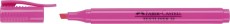 FABER-CASTELL Textmarker 38 Stiftform - pink Textmarker pink ca. 1 -4 mm