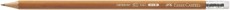 Faber-Castell Bleistift 1117 mit Radierer - B, natur bruchgeschützt durch Spezialverleimung B natur