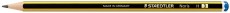 Staedtler® Noris® Bleistift 120 - H, gelb-schwarz besonders bruchfest Bleistift H gelb-schwarz