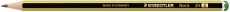 Staedtler® Noris® Bleistift 120 - 2H, gelb-schwarz besonders bruchfest Bleistift 2H gelb-schwarz