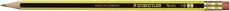 Staedtler® Noris® Bleistift 122 mit Radiertip, HB besonders bruchfest Bleistift HB gelb-schwarz
