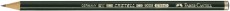 Faber-Castell Stenobleistift CASTELL® 9008 - B, dunkelgrün Stenobleistift B ohne Radierer