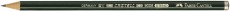 Faber-Castell Stenobleistift CASTELL® 9008 - HB, dunkelgrün Stenobleistift HB ohne Radierer