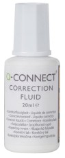 Q-Connect® Korrektur-Fluid Korrekturflüssigkeit weiß 20 ml