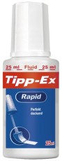 Tipp-Ex® Korrekturfluid Rapid - Flasche à 25ml, weiß Korrekturflüssigkeit weiß 25 ml