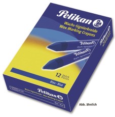Pelikan® Wachs-Signierkreide 772/12 - rot Mindestabnahme - 12 Stück. Signierkreide rot 12 mm 95 mm