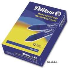 Pelikan® Wachs-Signierkreide 772/12 - schwarz Mindestabnahme - 12 Stück. Signierkreide schwarz