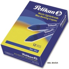 Pelikan® Wachs-Signierkreide 772/12 - weiß Mindestabnahme - 12 Stück. Signierkreide weiß 12 mm