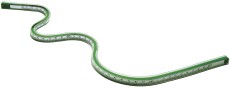 Rumold Flexible Kurvenlineale mit mm-Teilung, 30 cm Kurvenlineal 30 cm