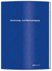 RNK Verlag Rechnungs- und Warenausgang - Buch, 80 Seiten, DIN A4 Waren-Rechnungsausgangsbuch A4