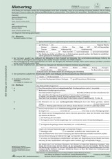 RNK Verlag Universal-Mietvertrag Wohnungen - SD mit Übergabeprotokoll, 4x2 Blatt, DIN A4 A4