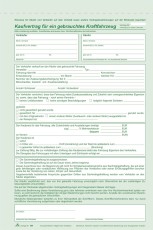 RNK Verlag Kaufverträge für ein gebrauchtes Kfz - SD, 1x4 Blatt, DIN A4, Verkaufsplakat A4 6 Blatt