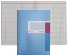 König & Ebhardt Spaltenbuch mit festem Kopf - A4, 2 Spalten, 40 Blatt Spaltenbuch 2 Spalten A4