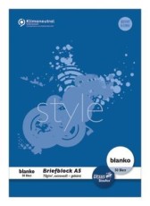 Staufen® style Briefblock - A5, 50 Blatt, 70 g/qm, blanko Briefblock A5 blanko 70 g/qm 50 Blatt