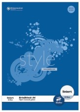 Staufen® style Briefblock - A4, 50 Blatt, 70g/qm, 9 mm, liniert Briefblock A4 9 mm liniert 70 g/qm