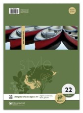 Staufen® style Ringbucheinlage - LIN22, A4, 50 Blatt, 70 g/qm, kariert Ringbucheinlage 22: kariert