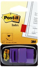 Post-it® Index Standard-Typ 680 - 25,4 x 43,2 mm, lila Index Marker 25,4 mm 43,2 mm lila Polyester