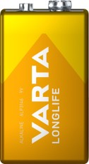 Varta Batterien LONGLIFE - E-Block/6LR61, 9,0 V, 1er Pack Batterie E-Block/6LR61 9 Volt 17,5 mm