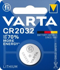 Varta Batterien Electronics Lithium - CR 2032, 3 V Knopfzellen-Batterie CR2032/DL2032 3 Volt Lithium