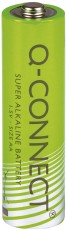 Q-Connect® Super Alkaline Batterien - Mignon/LR6/AA/MN1500, 1,5 V Batterie 1,5 Volt Alkaline
