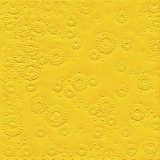 Paper+Design Tissue-Moments-Servietten Color - gelb Servietten Basics 33 x 33 cm gelb 16 Stück