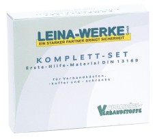 Leina-Werke Ersatzfüllung Erste-Hilfe-Set - 127-teilig, DIN 13169 Verbandkasten