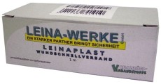 Leina-Werke Wundpflaster - 1 m x 8 cm elastisch Pflaster braun 1 m x 8 cm elastisch