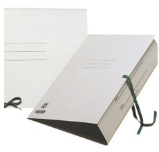 Esselte Zeichnungsmappe mit Bändern, A3, Karton, grau Ablagemappe A3 grau