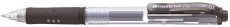 Pentel® Gel-Tintenroller Hybrid onliner - 0,35 mm, schwarz gummierter Komfort-Griffzone schwarz