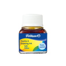Pelikan® Tusche A 523 - 10 ml Glas, gelb Tusche 10 ml gelb