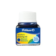 Pelikan® Tusche A 523 - 10 ml Glas, ultramarin Tusche 10 ml ultramarin