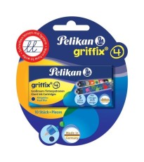 Pelikan® griffix® Tintenpatrone für Füllhalter Tiere, königsblau Tintenpatrone königsblau