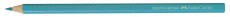 FABER-CASTELL Buntstift Colour GRIP - kobaltgrün ergonomische Dreikantform mit Namensfeld Farbstift