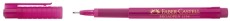 Faber-Castell Fineliner BROADPEN 1554 - 0,8 mm, pink (dokumentenecht) Fineliner pink 0,8 mm