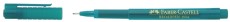 Faber-Castell Fineliner BROADPEN 1554 - 0,8 mm, türkis (dokumentenecht) Fineliner türkis 0,8 mm