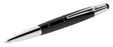 WEDO® Touch Pen Pioneer 2-in-1 - schwarz Kugelschreiber schwarz glänzend