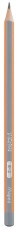Maped® Bleistift BLACKPEPS - H, lichtgrau/orange Bleistift H Dreikantform lichtgrau/orange 175 mm