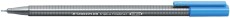 Staedtler® Feinschreiber triplus® - 0,3 mm, lichtblau ergonomischer Dreikantschaft Fineliner