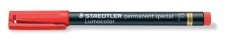 Staedtler® Feinschreiber Universalstift Lumocolor® - permanent special, rot, 0,6 mm Fineliner rot